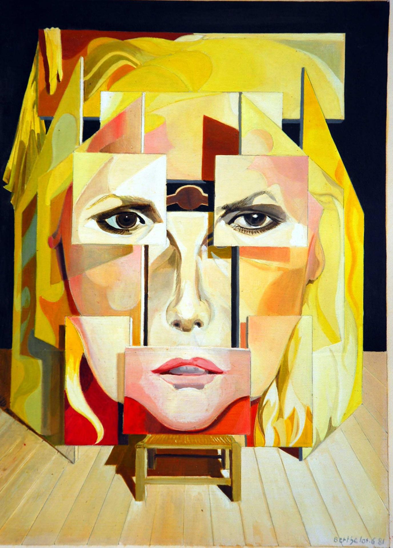  Portrait de femme blonde (1984)